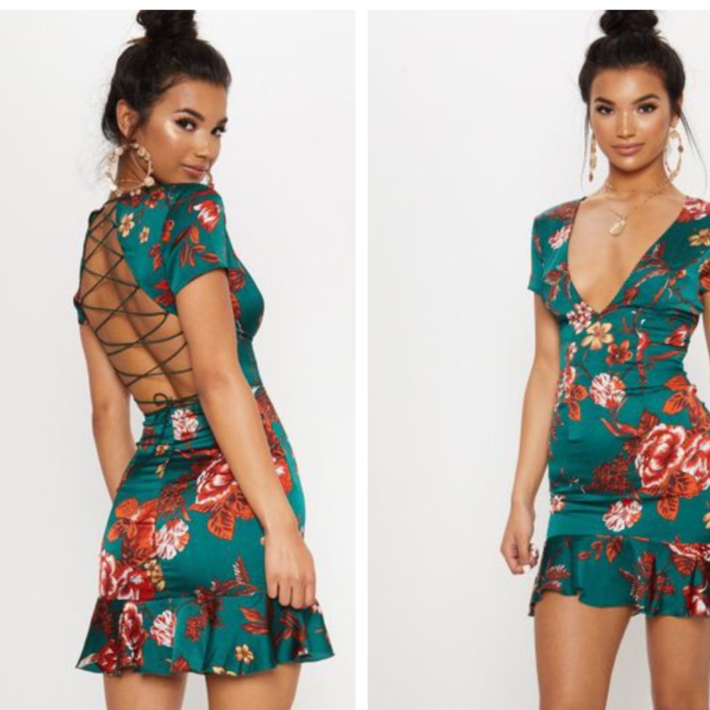 Pretty little things cross cross shift dress
